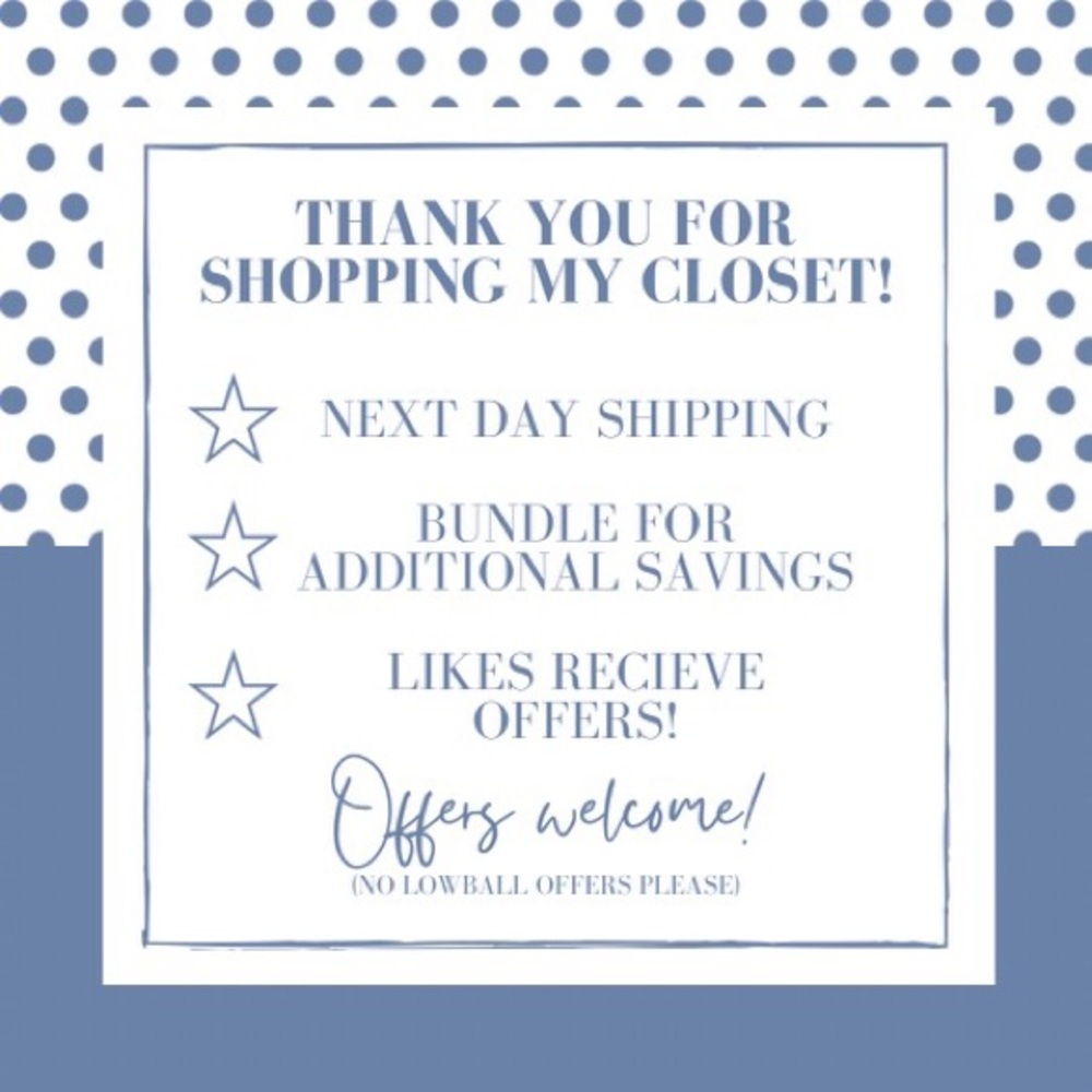 THANK YOU FOR SHOPPING MY CLOSET